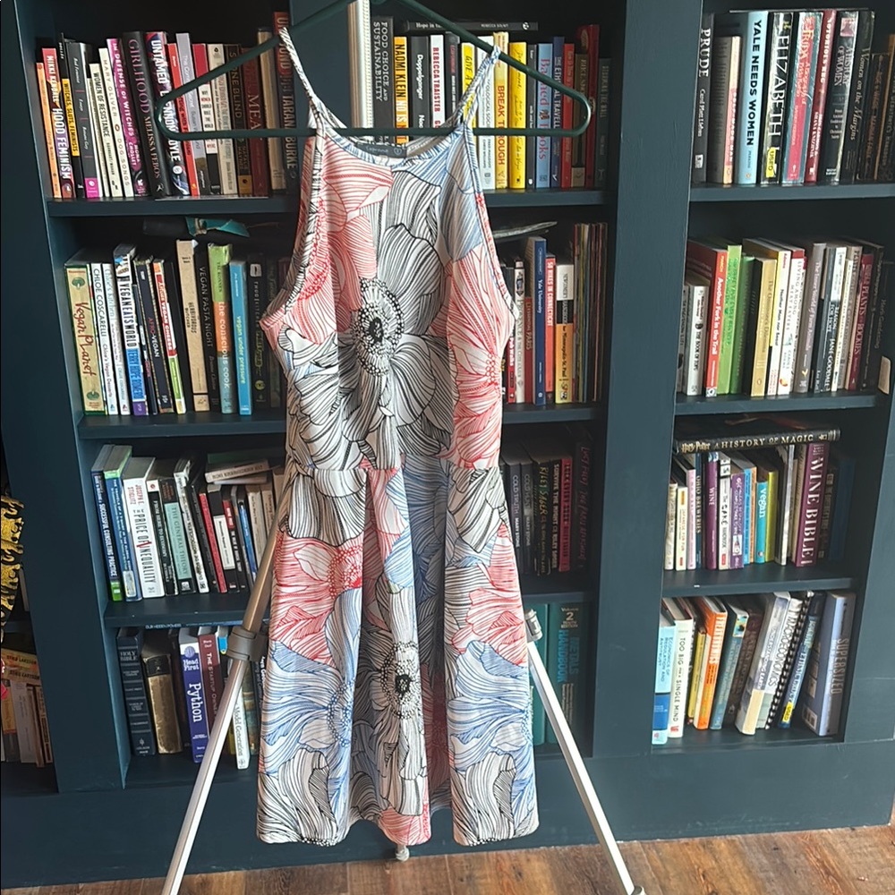 Floral Spaghetti Strap Dress